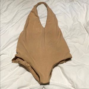 American Apparel Nude Bodysuit